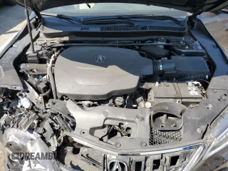 2015 Acura TLX Advance with VIN 19UUB2F79FA010350, listed as a Copart auction lot 52215895 with 82,414 mi miles and Salvage title. Bid and sale history available at DreamBid. Image 11.