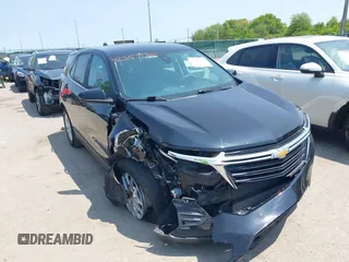2022 Chevrolet Equinox LT z VIN 3GNAXKEV4NL103312, wystawiony jako IAAI lot #42357135 z przebiegiem 57 971 mil mil oraz . Historia ofert i sprzedaży dostępna na DreamBid. Obrazek 1.