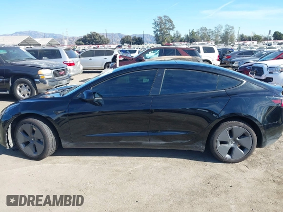 2022 Tesla Model 3 Long Range with VIN 5YJ3E1EB1NF313954, listed as a IAAI auction lot 41248187 with 31,247 mi miles and . Bid and sale history available at DreamBid. Image 13.