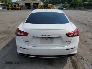 2019 Maserati Ghibli S Q4 GranLusso with VIN ZAM57YTL4K1322087, listed as a Copart auction lot 56145073 with 43,189 mi miles and Salvage Title. Bid and sale history available at carsss.com. Image 6.