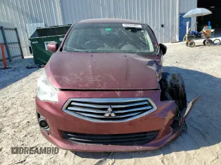2018 Mitsubishi Mirage ES z VIN ML32F3FJ1JHF09662, wystawiony jako Copart lot #58352485 z przebiegiem 83 880 mil mil oraz Szkoda całkowita • Salvage title. Historia ofert i sprzedaży dostępna na DreamBid. Obrazek 5.