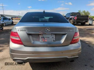 2012 Mercedes-Benz C 300 Sport with VIN WDDGF8BB5CA660243, listed as a Copart auction lot 59394845 with 176,880 mi miles and Salvage title. Bid and sale history available at DreamBid. Image 6.