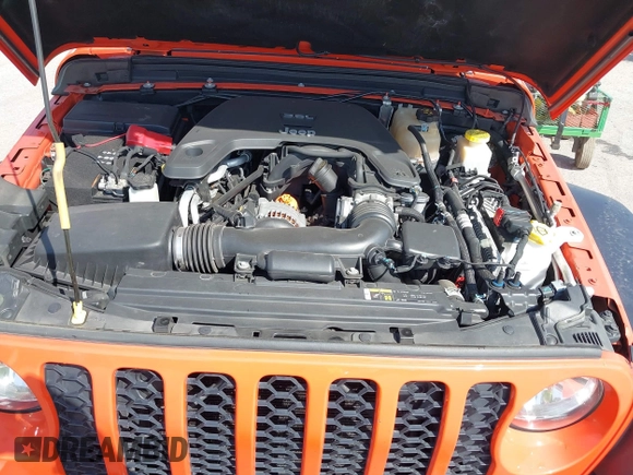 2020 Jeep Gladiator Sport S z VIN 1C6HJTAG0LL149161, wystawiony jako IAAI lot #42071132 z przebiegiem 153 062 mil mil oraz . Historia ofert i sprzedaży dostępna na DreamBid. Obrazek 10.