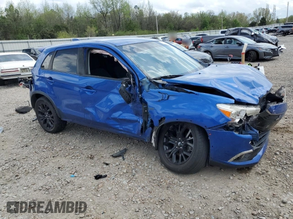 2017 Mitsubishi Outlander ES with VIN JA4AP3AU2HZ049852, listed as a Copart auction lot 51135815 with 121,788 mi miles and Salvage title. Bid and sale history available at DreamBid. Image 4.