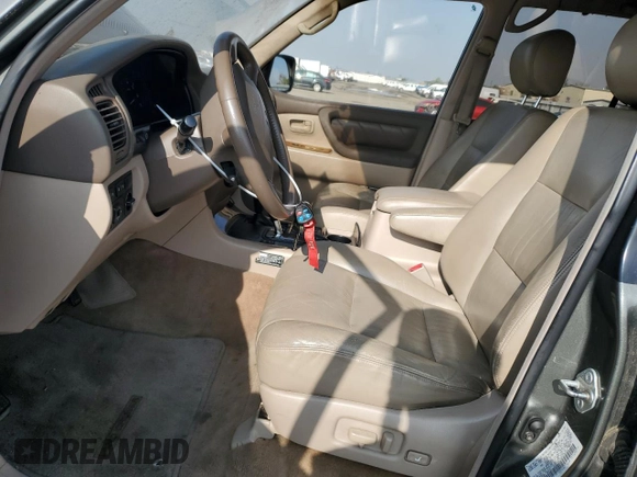 1999 Toyota Land Cruiser with VIN JT3HT05J5X0074105, listed as a Copart auction lot 81961614 with 161,730 mi miles and Clean Title. Bid and sale history available at carsss.com. Image 7.