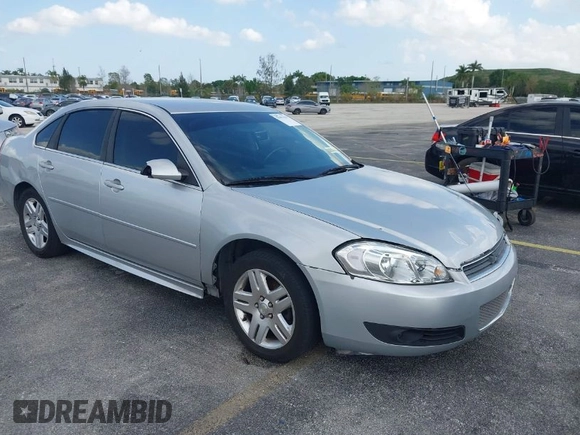 2013 Chevrolet Impala LT with VIN 2G1WG5E30D1148920, listed as a IAAI auction lot 41903310 with 134,349 mi miles and . Bid and sale history available at DreamBid. Image 1.