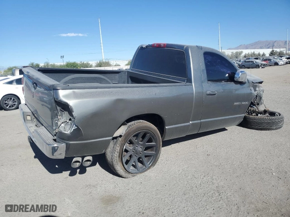 2007 Dodge Ram 1500 ST with VIN 1D7HU16P87J523942, listed as a Copart auction lot 68103714 with 208,720 mi miles and Salvage Title. Bid and sale history available at carsss.com. Image 3.