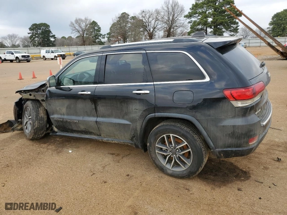 2021 Jeep Grand Cherokee Limited with VIN 1C4RJFBG2MC600461, listed as a Copart auction lot 43805955 with 36,187 mi miles and Salvage Title. Bid and sale history available at carsss.com. Image 2.
