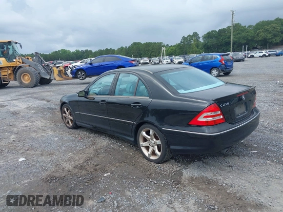 2007 Mercedes-Benz C 230 Sport with VIN WDBRF52H27E027699, listed as a IAAI auction lot 42502206 with 184,039 mi miles and . Bid and sale history available at DreamBid. Image 3.