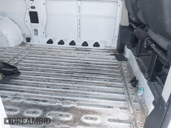 2022 Ram ProMaster Cargo with VIN 3C6LRVBG6NE118991, listed as a IAAI auction lot 41828552 with 55,016 mi miles. Bid and sale history available at carsss.com. Image 8.