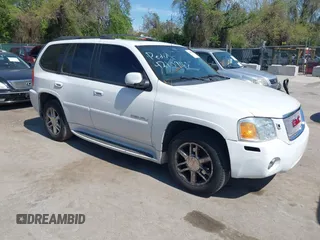 2008 GMC Envoy Denali with VIN 1GKET63M482171059, listed as a IAAI auction lot 42109163 with 173,415 mi miles. Bid and sale history available at carsss.com. Image 1.