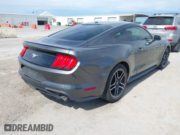 2018 Ford Mustang EcoBoost with VIN 1FA6P8TH5J5176543, listed as a IAAI auction lot 41896199 with 116,984 mi miles and . Bid and sale history available at carsss.com. Image 4.