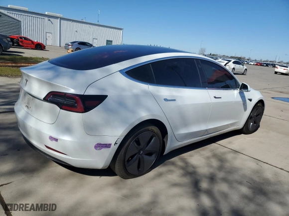 2018 Tesla Model 3 Long Range Battery with VIN 5YJ3E1EA0JF161814, listed as a Copart auction lot 47395125 with 84,587 mi miles and Salvage Title. Bid and sale history available at carsss.com. Image 3.