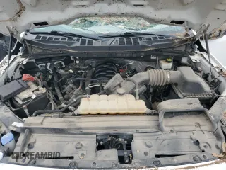 2022 Ford F-150 XL with VIN 1FTFW1E58NKD55917, listed as a Copart auction lot 54218595 with 64,488 mi miles and Salvage title. Bid and sale history available at DreamBid. Image 11.