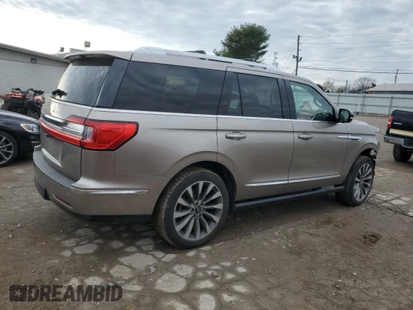 2020 Lincoln Navigator Reserve z VIN 5LMJJ2LT7LEL15137, wystawiony jako Copart lot #86617784 z przebiegiem 55 464 mil mil oraz Szkoda całkowita • Salvage title. Historia ofert i sprzedaży dostępna na DreamBid. Obrazek 3.