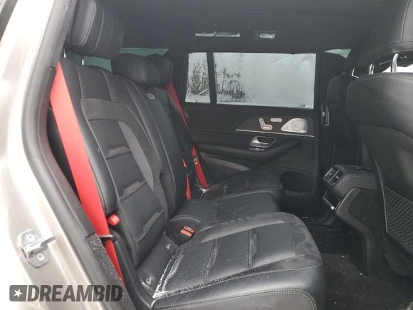 2021 Mercedes-Benz GLS with VIN 4JGFF8KE4MA367320, listed as a Copart auction lot 89048485 with 57,920 mi miles and Salvage Title. Bid and sale history available at carsss.com. Image 11.