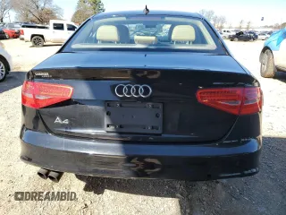 2015 Audi A4 Premium with VIN WAUAFAFL0FN007436, listed as a Copart auction lot 48235625 with 0 mi miles and Salvage Title. Bid and sale history available at carsss.com. Image 6.
