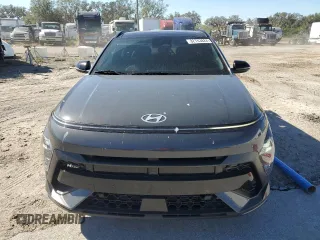 2024 Hyundai Kona N Line with VIN KM8HA3A35RU033474, listed as a Copart auction lot 82763824 with 9,424 mi miles and Salvage Title. Bid and sale history available at carsss.com. Image 5.