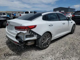 2017 Kia Optima SX Limited z VIN 5XXGV4L28HG173327, wystawiony jako Copart lot #61755435 z przebiegiem 97 064 mil mil oraz Szkoda całkowita • Salvage title. Historia ofert i sprzedaży dostępna na DreamBid. Obrazek 3.