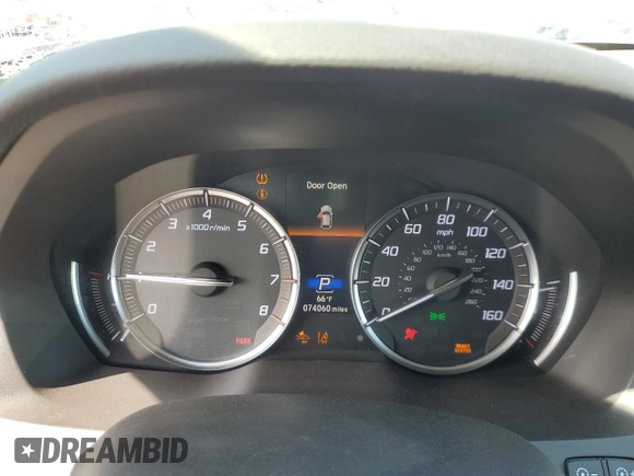 2020 Acura MDX z VIN 5J8YD4H30LL050012, wystawiony jako Copart lot #54623845 z przebiegiem 74 060 mil mil oraz Szkoda całkowita • Salvage title. Historia ofert i sprzedaży dostępna na DreamBid. Obrazek 9.