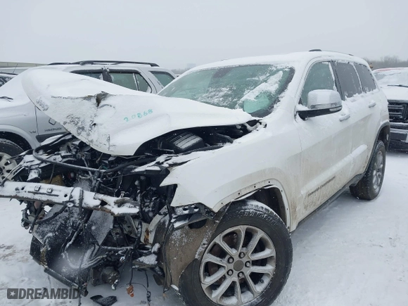 2014 Jeep Grand Cherokee Limited with VIN 1C4RJFBG7EC431328, listed as a IAAI auction lot 41320868 with 138,999 mi miles. Bid and sale history available at carsss.com. Image 2.