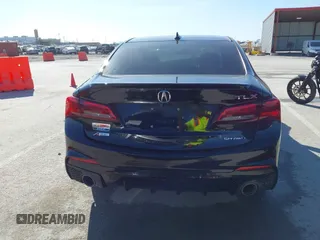 2018 Acura TLX w/A-SPEC Pkg with VIN 19UUB3F63JA004842, listed as a IAAI auction lot 41755857 with 134,777 mi miles. Bid and sale history available at carsss.com. Image 16.