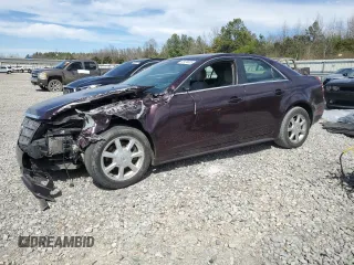 2010 Cadillac CTS Luxury with VIN 1G6DE5EG2A0131151, listed as a Copart auction lot 49474605 with 185,740 mi miles and Salvage Title. Bid and sale history available at carsss.com. Image 1.