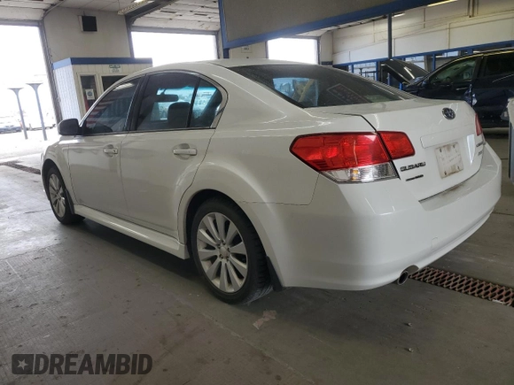 2010 Subaru Legacy Limited Moon with VIN 4S3BMBK67A3215580, listed as a Copart auction lot 58890365 with 115,006 mi miles and Salvage title. Bid and sale history available at DreamBid. Image 2.