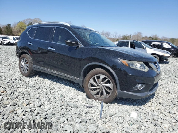 2015 Nissan Rogue SL with VIN 5N1AT2MT5FC757054, listed as a Copart auction lot 50357205 with 179,112 mi miles and Salvage Title. Bid and sale history available at carsss.com. Image 4.