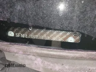 2007 Honda Odyssey EX-L with VIN 5FNRL38727B066885, listed as a IAAI auction lot 41317374 with 220,243 mi miles. Bid and sale history available at carsss.com. Image 9.
