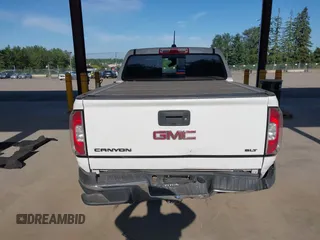 2015 GMC Canyon 2WD SLE with VIN 1GTG5CEA1F1273955, listed as a IAAI auction lot 42392908 with 79,981 mi miles and . Bid and sale history available at DreamBid. Image 16.