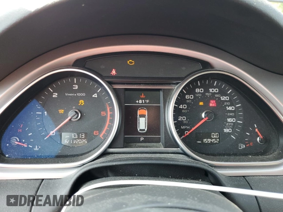 2014 Audi Q7 Premium Plus z VIN WA1LMBFE5ED008816, wystawiony jako Copart lot #60859015 z przebiegiem 159 452 mil mil oraz Czysty tytuł • Clean title. Historia ofert i sprzedaży dostępna na DreamBid. Obrazek 9.