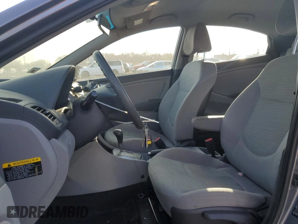 2017 Hyundai Accent SE with VIN KMHCT4AE0HU269718, listed as a Copart auction lot 47659765 with 21,136 mi miles and Salvage Title. Bid and sale history available at carsss.com. Image 7.