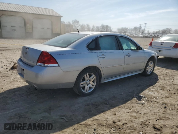 2015 Chevrolet Impala LT with VIN 2G1WB5E3XF1161210, listed as a Copart auction lot 48756835 with Not Provided miles and Salvage Title. Bid and sale history available at DreamBid. Image 3.