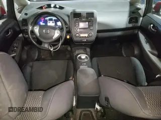 2015 Nissan LEAF SV with VIN 1N4AZ0CP3FC308330, listed as a Copart auction lot 66829723 with 97,130 mi miles. Bid and sale history available at carsss.com. Image 8.