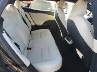 2022 Tesla Model S with VIN 5YJSA1E59NF460010, listed as a Copart auction lot 42797455 with Not provided miles and Salvage title. Bid and sale history available at DreamBid. Image 12.