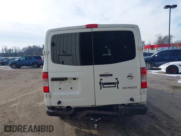2013 Nissan NV S with VIN 1N6BF0KM9DN101101, listed as a IAAI auction lot 41384511 with 232,485 mi miles. Bid and sale history available at carsss.com. Image 15.