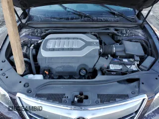 2015 Acura RLX Tech Pkg with VIN JH4KC1F5XFC001297, listed as a Copart auction lot 41814825 with 102,801 mi miles and Salvage Title. Bid and sale history available at carsss.com. Image 11.