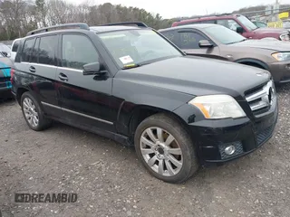 2012 Mercedes-Benz GLK with VIN WDCGG8HB1CF803684, listed as a IAAI auction lot 41266724 with Not Provided miles. Bid and sale history available at carsss.com. Image 1.