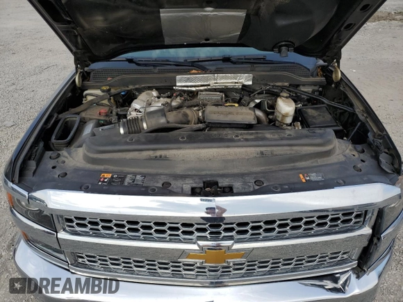 2019 Chevrolet Silverado 3500HD Work Truck with VIN 1GC4KVCY2KF202297, listed as a Copart auction lot 53543805 with Not provided miles and Salvage title. Bid and sale history available at DreamBid. Image 11.
