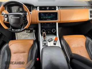 2018 Land Rover Range Rover Sport SVR with VIN SALWZ2SE9JA810039, listed as a Copart auction lot 49401525 with 167,379 mi miles and Clean Title. Bid and sale history available at carsss.com. Image 6.