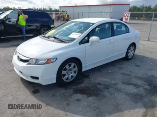 2010 Honda Civic LX with VIN 2HGFA1F54AH533810, listed as a IAAI auction lot 42171253 with 211,551 mi miles and . Bid and sale history available at DreamBid. Image 17.