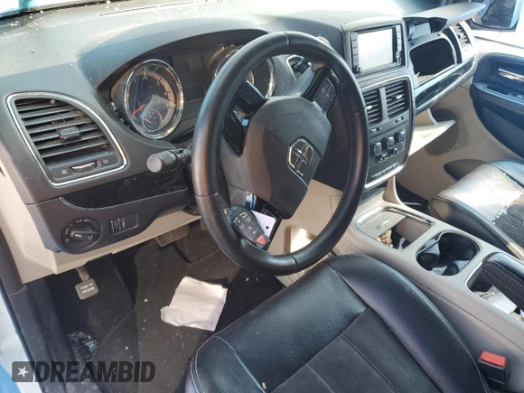 2019 Dodge Grand Caravan SXT with VIN 2C4RDGCG9KR656400, listed as a Copart auction lot 48322325 with Not Provided miles and Salvage Title. Bid and sale history available at DreamBid. Image 8.