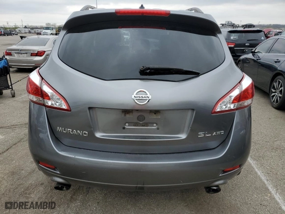 2013 Nissan Murano S with VIN JN8AZ1MW5DW301501, listed as a Copart auction lot 52414705 with 229,006 mi miles and Salvage Title. Bid and sale history available at carsss.com. Image 6.