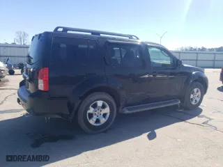2012 Nissan Pathfinder LE with VIN 5N1AR1NN4CC641090, listed as a Copart auction lot 46046005 with 134,765 mi miles and Salvage Title. Bid and sale history available at carsss.com. Image 3.