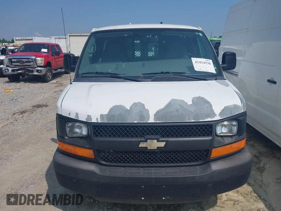 2012 Chevrolet Express Cargo with VIN 1GCWGFCA6C1194707, listed as a IAAI auction lot 42424538 with 335,965 mi miles and . Bid and sale history available at DreamBid. Image 6.