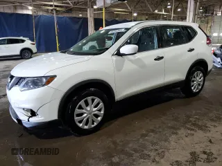 2016 Nissan Rogue SV with VIN KNMAT2MT2GP703869, listed as a Copart auction lot 46260365 with 178,970 mi miles and Clean Title. Bid and sale history available at carsss.com. Image 1.