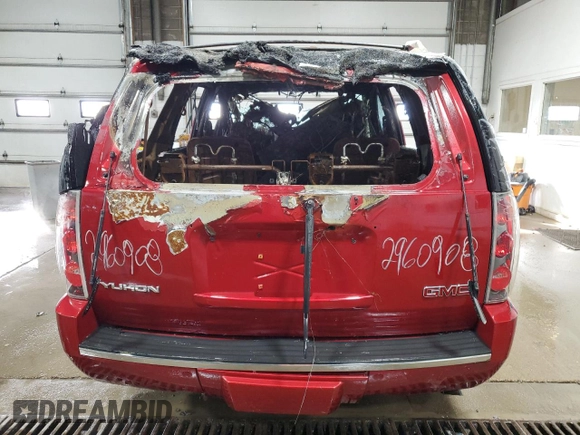 2014 GMC Yukon Denali with VIN 1GKS2EEF9ER224520, listed as a Copart auction lot 44083465 with 0 mi miles and Non Repairable. Bid and sale history available at carsss.com. Image 6.