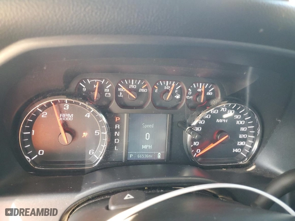 2018 Chevrolet Silverado 1500 Custom with VIN 1GCRCPEH9JZ335373, listed as a Copart auction lot 74747014 with 66,536 mi miles and Salvage Title. Bid and sale history available at carsss.com. Image 9.