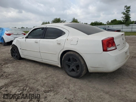 2010 Dodge Charger SXT with VIN 2B3CA3CV7AH166209, listed as a Copart auction lot 48998165 with 172,808 mi miles and Salvage Title. Bid and sale history available at DreamBid. Image 2.